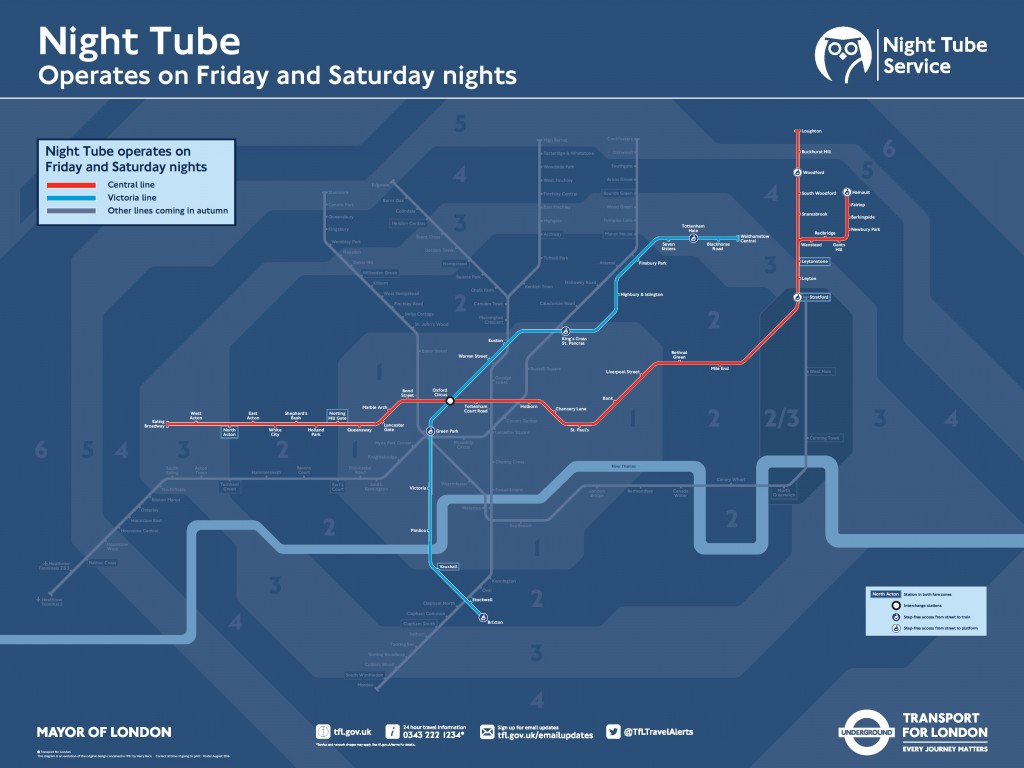 London's Night Tube Property Hotspots